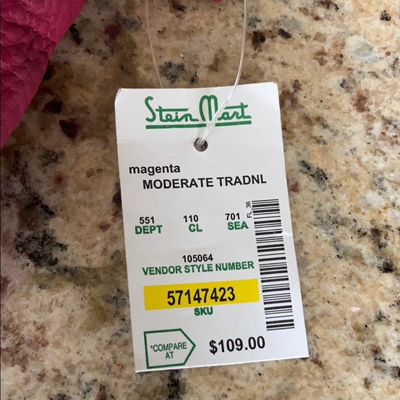 The sak pink 100% leather handbag purse - Picture 3 of 7